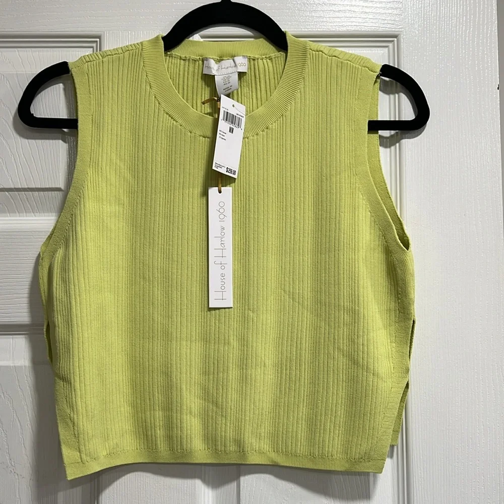 House of Harlow Lime Sherbert Skirt Two-piece set - Picture 2 of 4